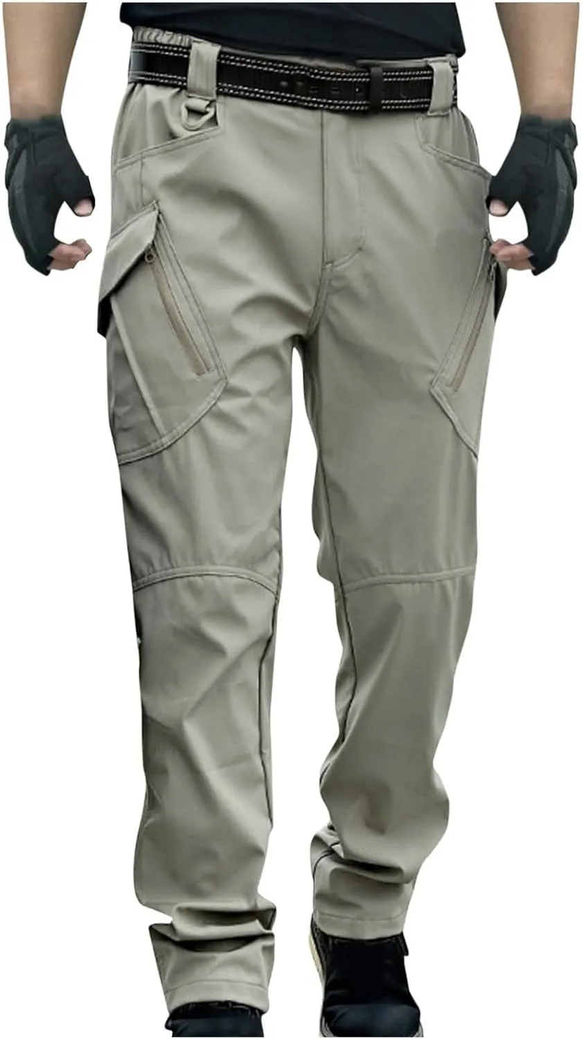Tactical Cargo Pants for Mens Sport Work Cargo Pant with Multi Pockets Outdoor Wear Resistant Hiking Pant Trouser