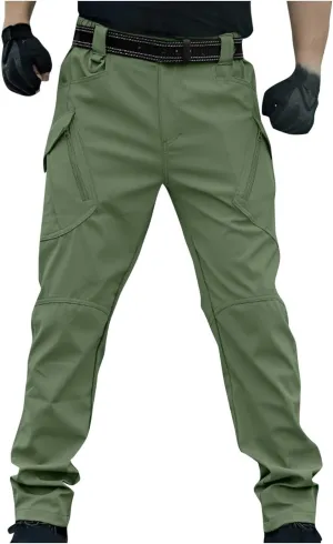 Tactical Cargo Pants for Mens Sport Work Cargo Pant with Multi Pockets Outdoor Wear Resistant Hiking Pant Trouser