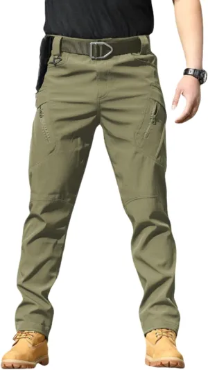 Texwix Tactical Pants for Men, Flexcamo - Tactical Waterproof Pants, Flex Camo Multi Pockets Outdoor Stretch Cargo Pants
