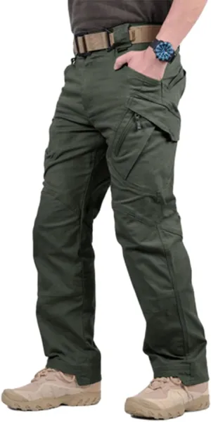 Texwix Tactical Pants for Men, Flexcamo - Tactical Waterproof Pants, Flex Camo Multi Pockets Outdoor Stretch Cargo Pants