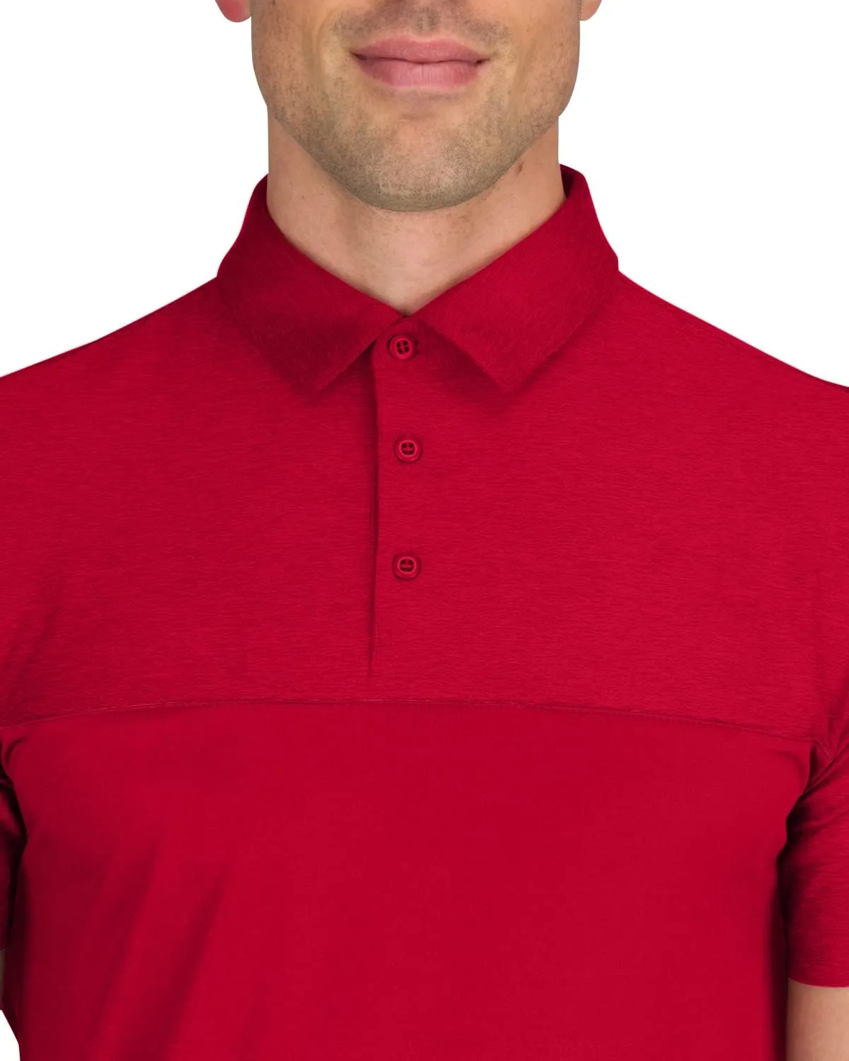 Three Sixty Six Quick Dry Golf Shirts for Men - Moisture Wicking Short-Sleeve Casual Polo Shirt