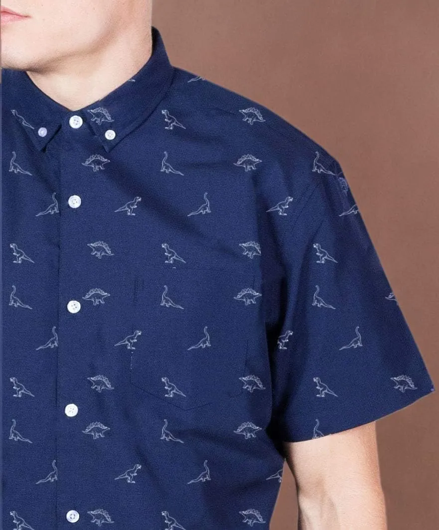 Visive Mens Short Sleeve Button Down Printed Shirts - Over 45 Novelty Prints Sizes S - 4XL