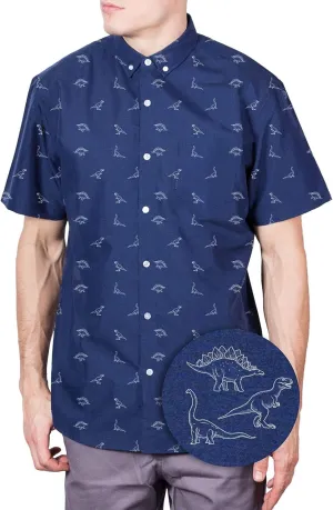 Visive Mens Short Sleeve Button Down Printed Shirts - Over 45 Novelty Prints Sizes S - 4XL