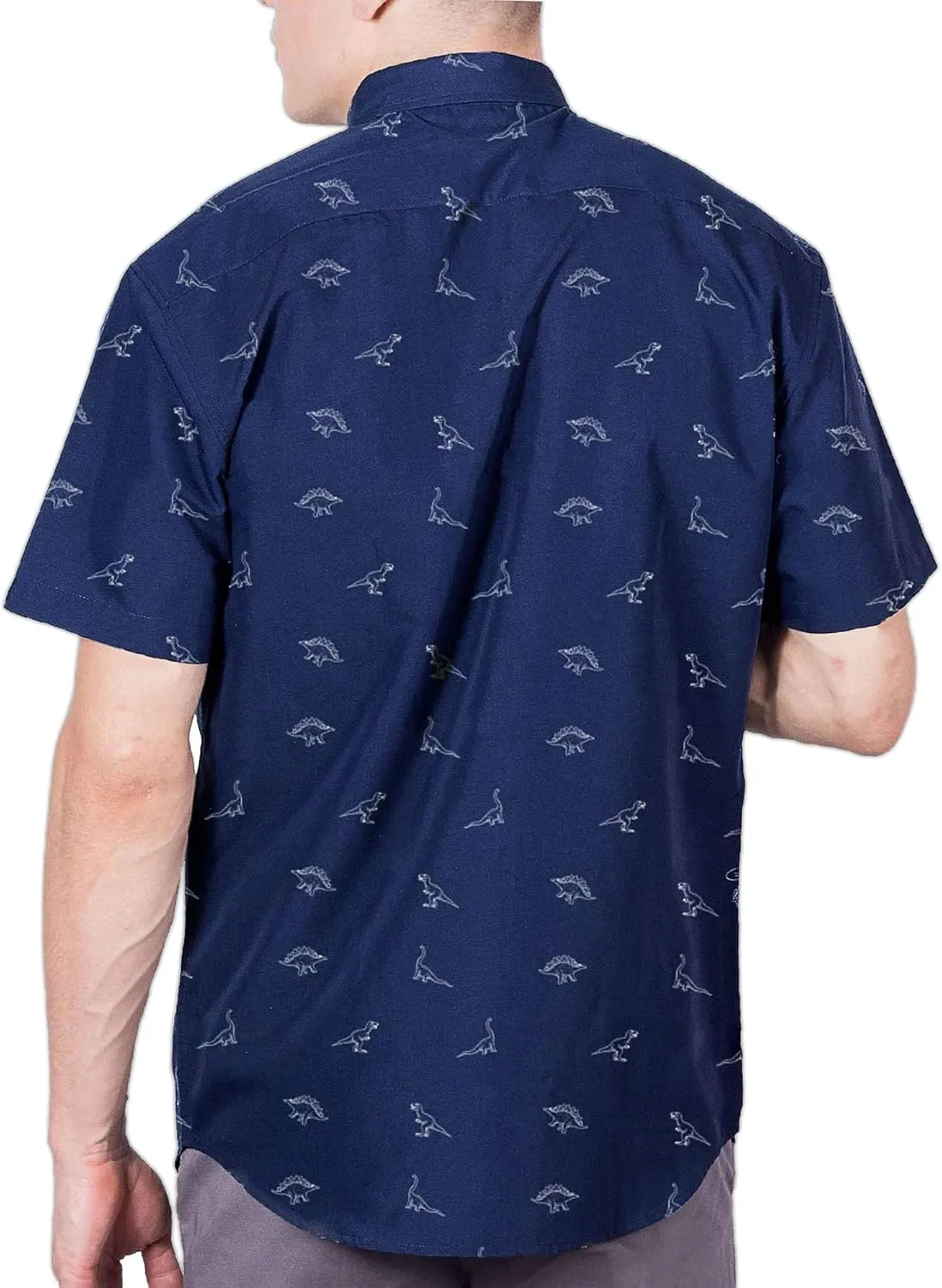 Visive Mens Short Sleeve Button Down Printed Shirts - Over 45 Novelty Prints Sizes S - 4XL