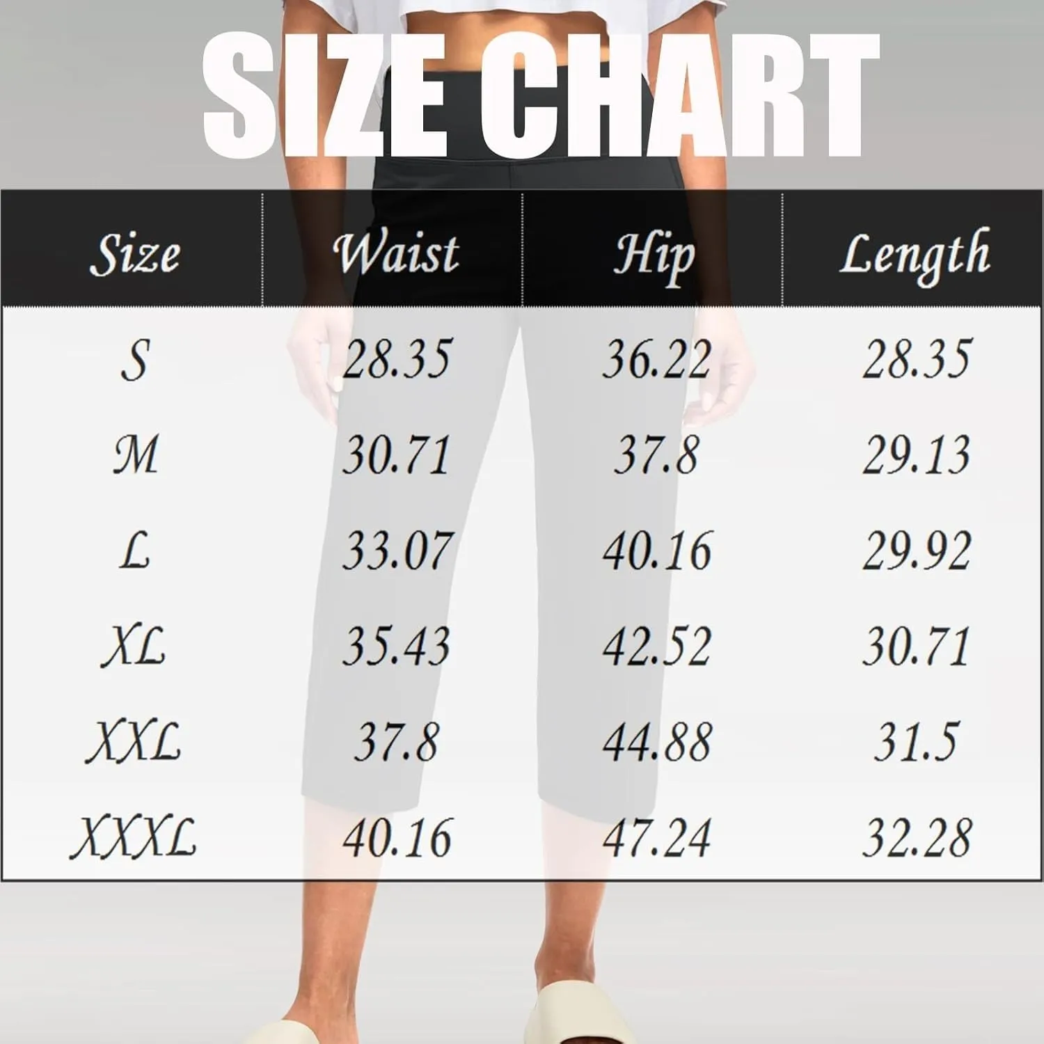 Wide Leg Capri Pants for Women Ladies Loose Pull on Crop Yoga Pants Athletic Exercise Lounge Elastic Waist Capris