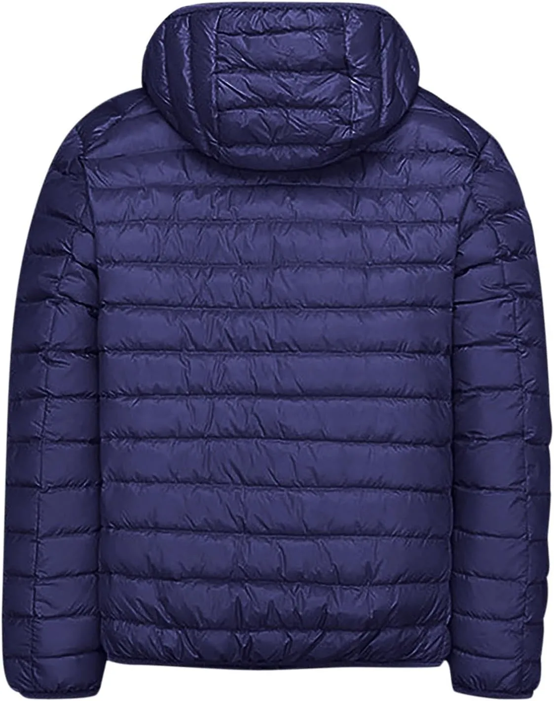 Winter Jackets for Men Lightweight Puffer Jacket Zip up Padded Coat Packable Down Jacket Quilted Insulated Jacket