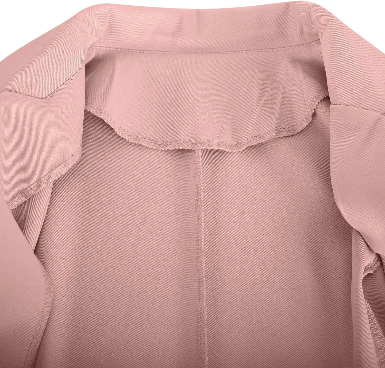 Women's Open Front Business Casual Pockets Work Office Blazer Long Sleeve Jacket Suit Lightweight Fashion Coat 2024