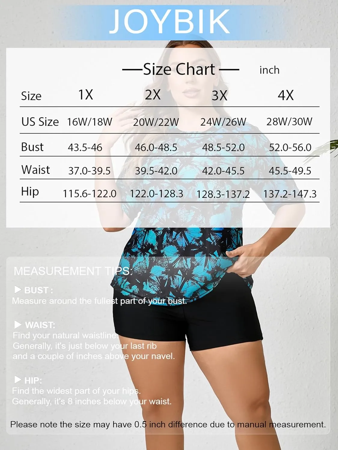 Women's Plus Size Two Piece Short Sleeve Rash Guard Sets with Built in Bra UPF50  Swim Shirt Top and Shorts