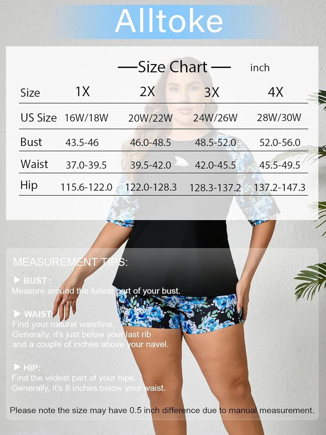 Womens Two Piece Plus Size Short Sleeve Rash Guard Sets Modest Swim Shirts Top and Shorts UPF50  Swimsuit
