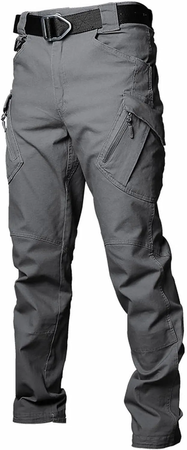 Work Pants for Men Cargo Pants Men's Elastic Multi Pocket Pants Outdoor Straight Tube Workwear Pantaln Cargo Hombre