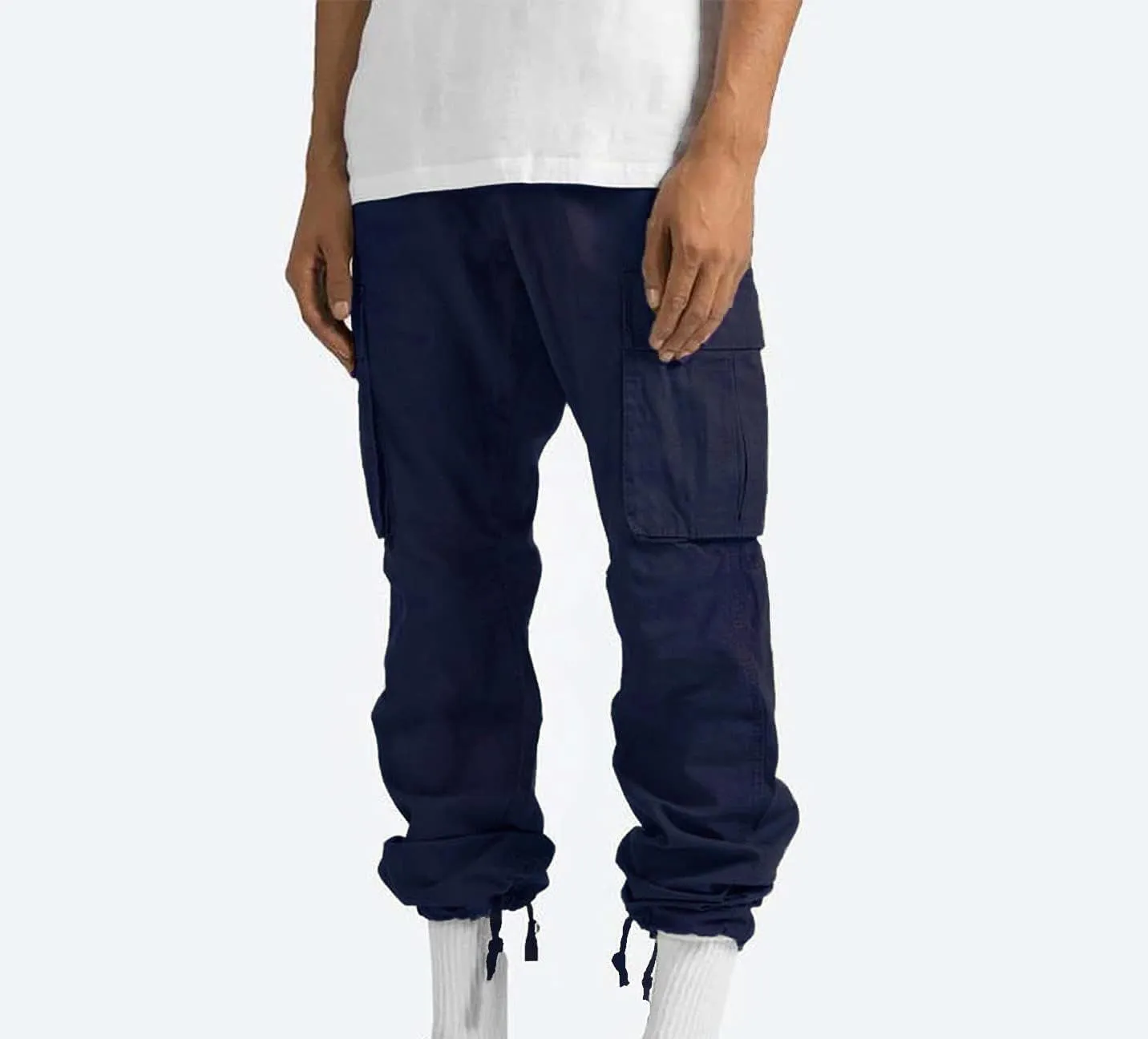 Work Pants for Men Construction Flex Ripstop Tactical Joggers Lightweight Hiking Cargo Trousers with Pockets