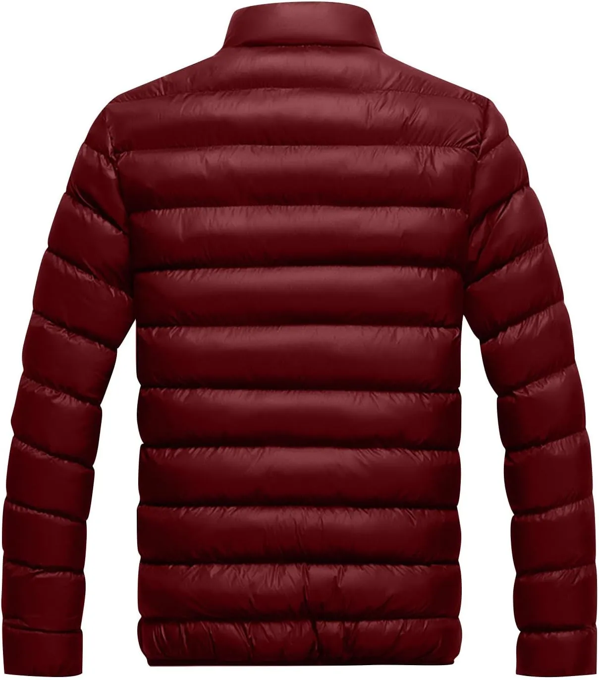 Ymosrh Men's Down Jacket Winter Coats Water-Resistant Lightweight Packable Puffer Jacket Casual Outerwear Jacket, M-2XL