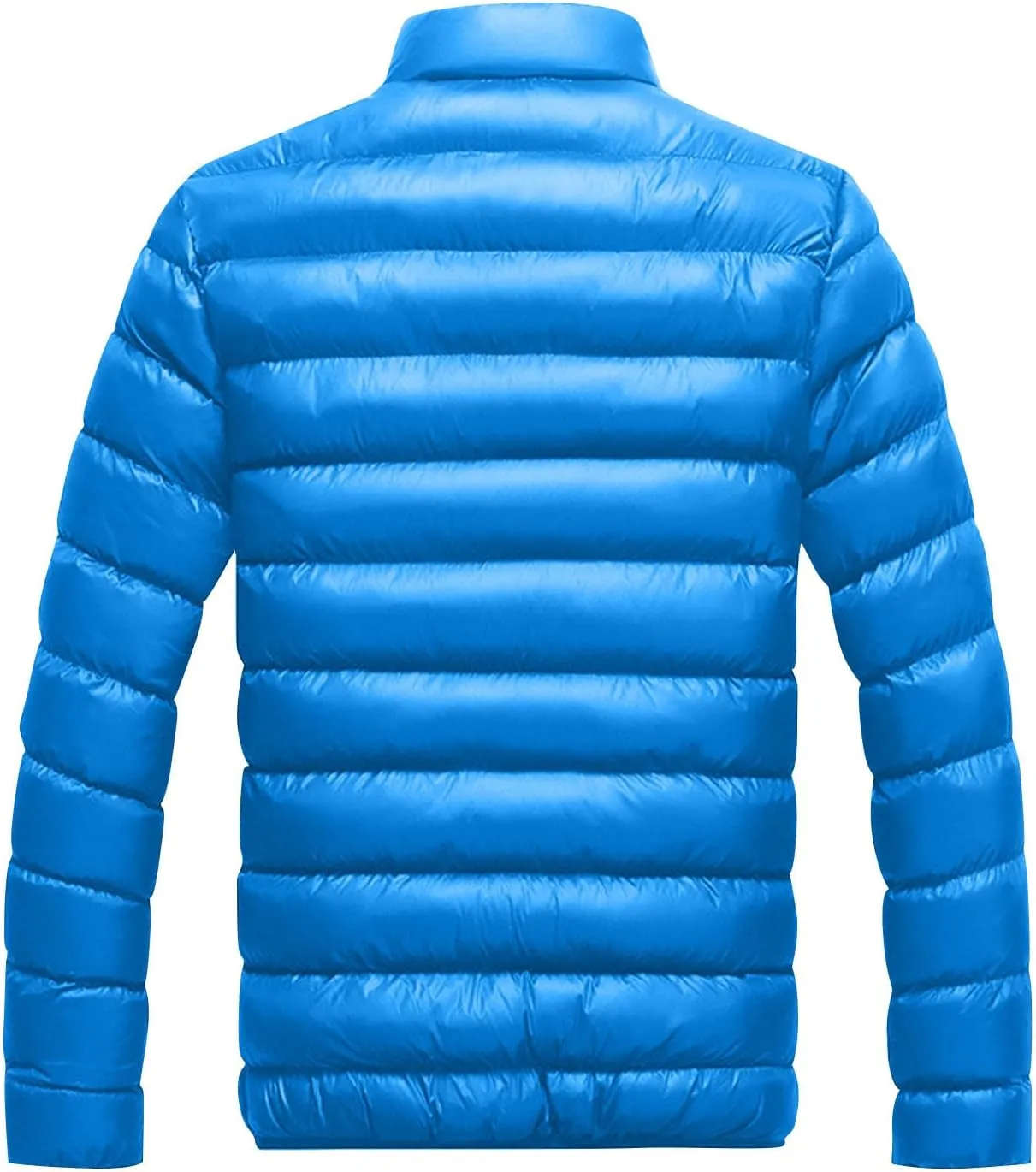Ymosrh Men's Down Jacket Winter Coats Water-Resistant Lightweight Packable Puffer Jacket Casual Outerwear Jacket, M-2XL