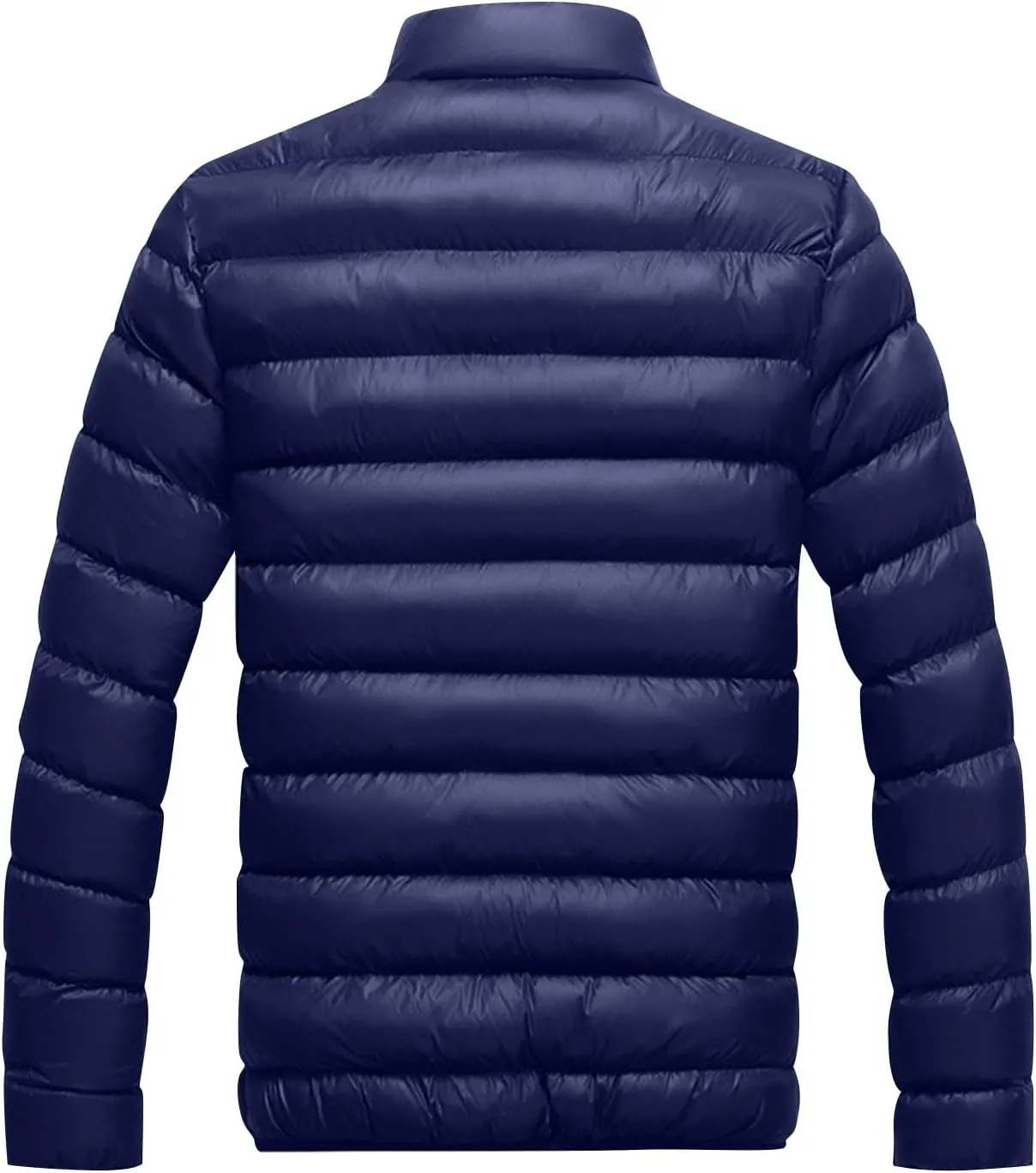 Ymosrh Men's Down Jacket Winter Coats Water-Resistant Lightweight Packable Puffer Jacket Casual Outerwear Jacket, M-2XL
