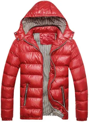 Ymosrh Men's Down Jackets Lightweight Packable Puffer Jacket Insulated Winter Coat Snow Ski Traveling Jackets, M-4XL