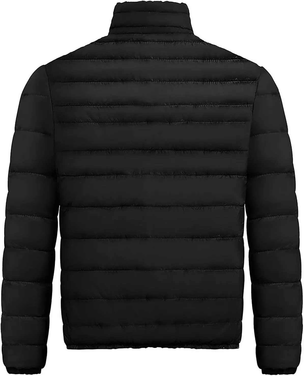 Ymosrh Men's Down Jackets Puffer Alternative Jacket Lightweight Warm Winter Coats Windproof Insulated Jacket, S-3XL