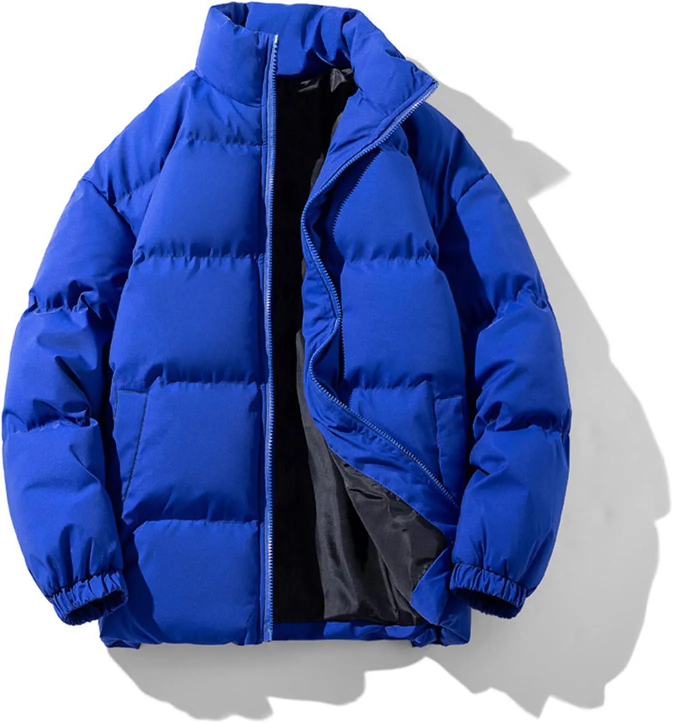 Ymosrh Men's Puffer Jacket Down Packable Jacket Lightweight Water-Resistant Insulated Jacket Men, M-5XL
