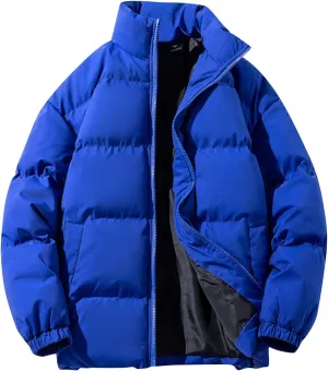 Ymosrh Men's Puffer Jacket Down Packable Jacket Lightweight Water-Resistant Insulated Jacket Men, M-5XL