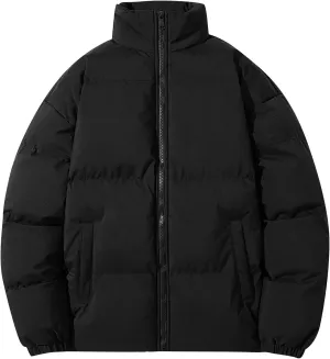 Ymosrh Men's Puffer Jackets Lightweight Down Winter Jacket Windproof Insulated Warm Coat Jackets for Men, M-6XL