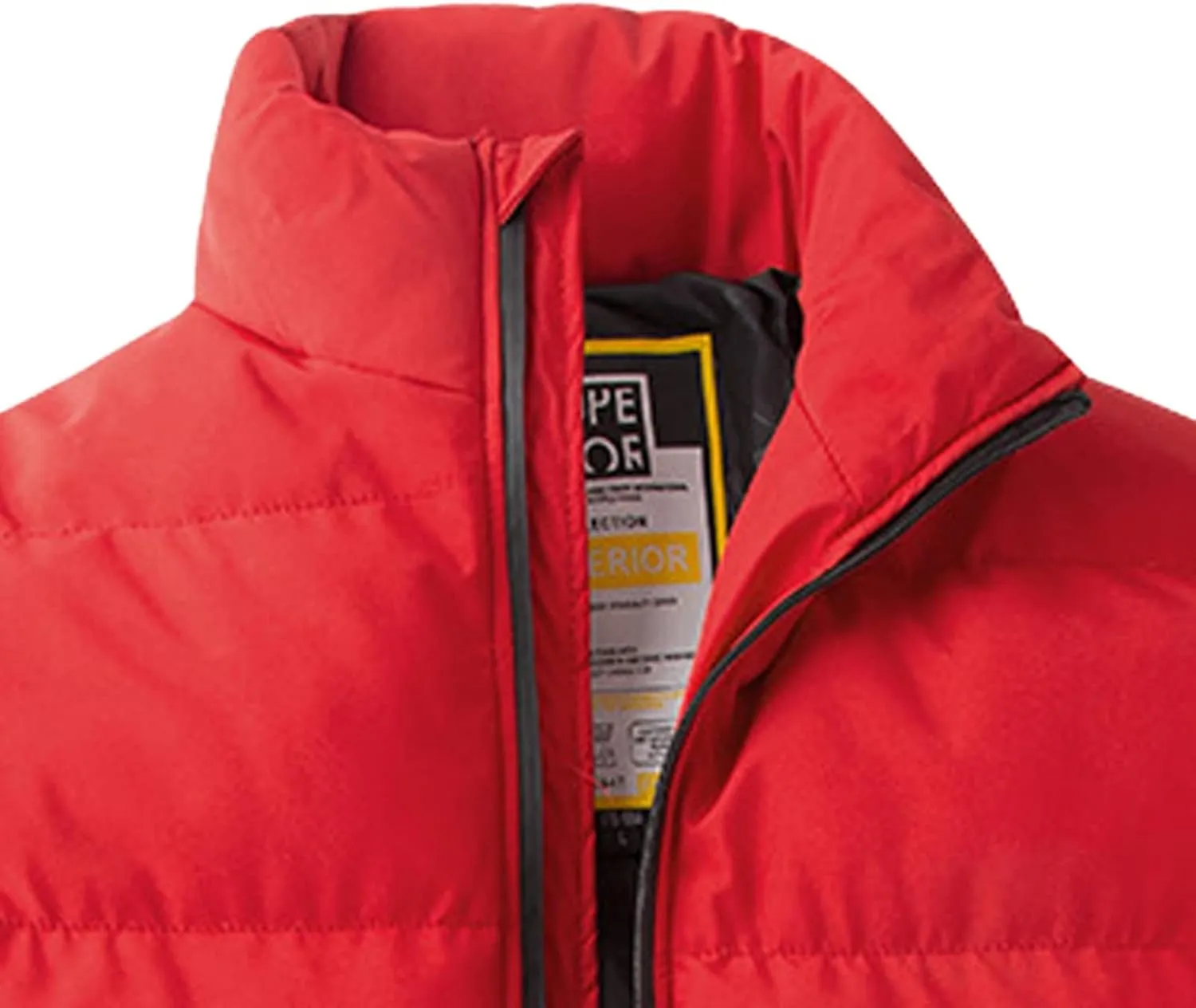 Ymosrh Men's Winter Jacket Puffer Down Alternative Jacket Insulated Lightweight Windbreaker Quilted Coat Jackets, XXL-7XL